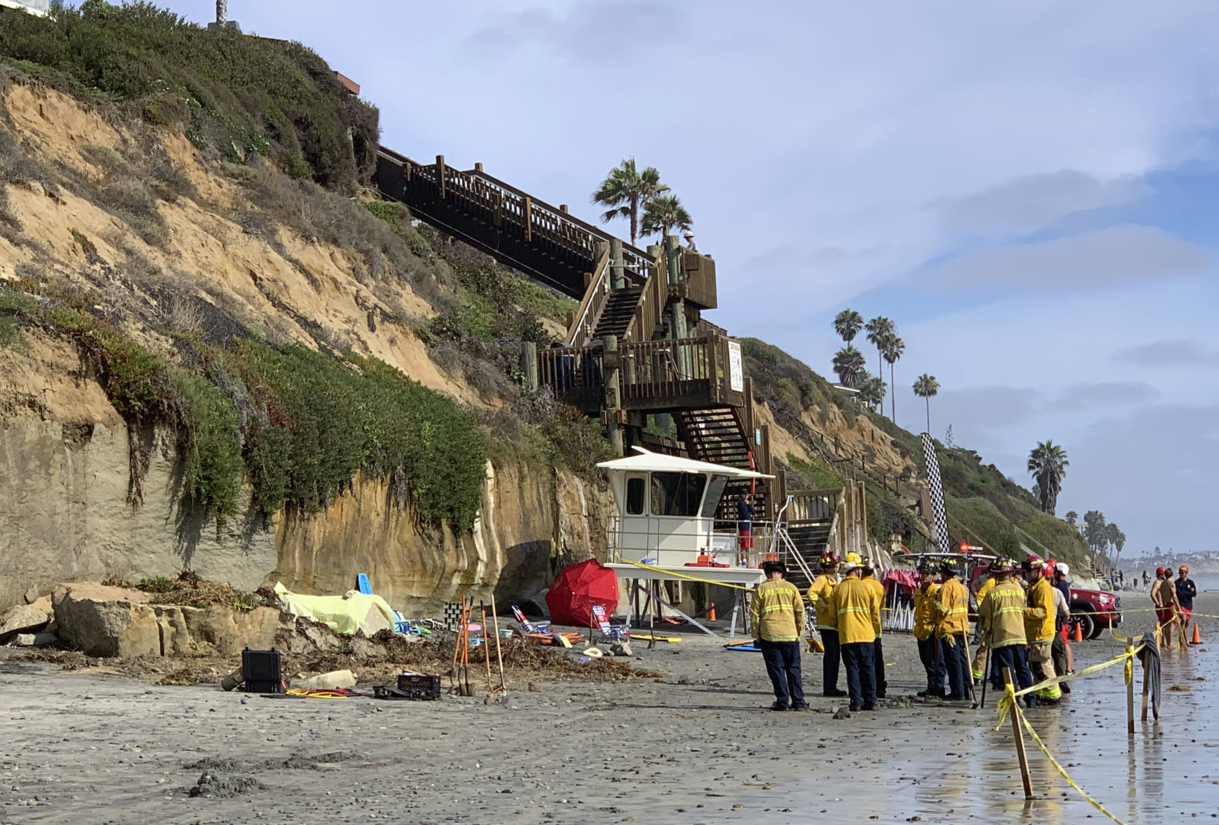 California Cliff Collapse